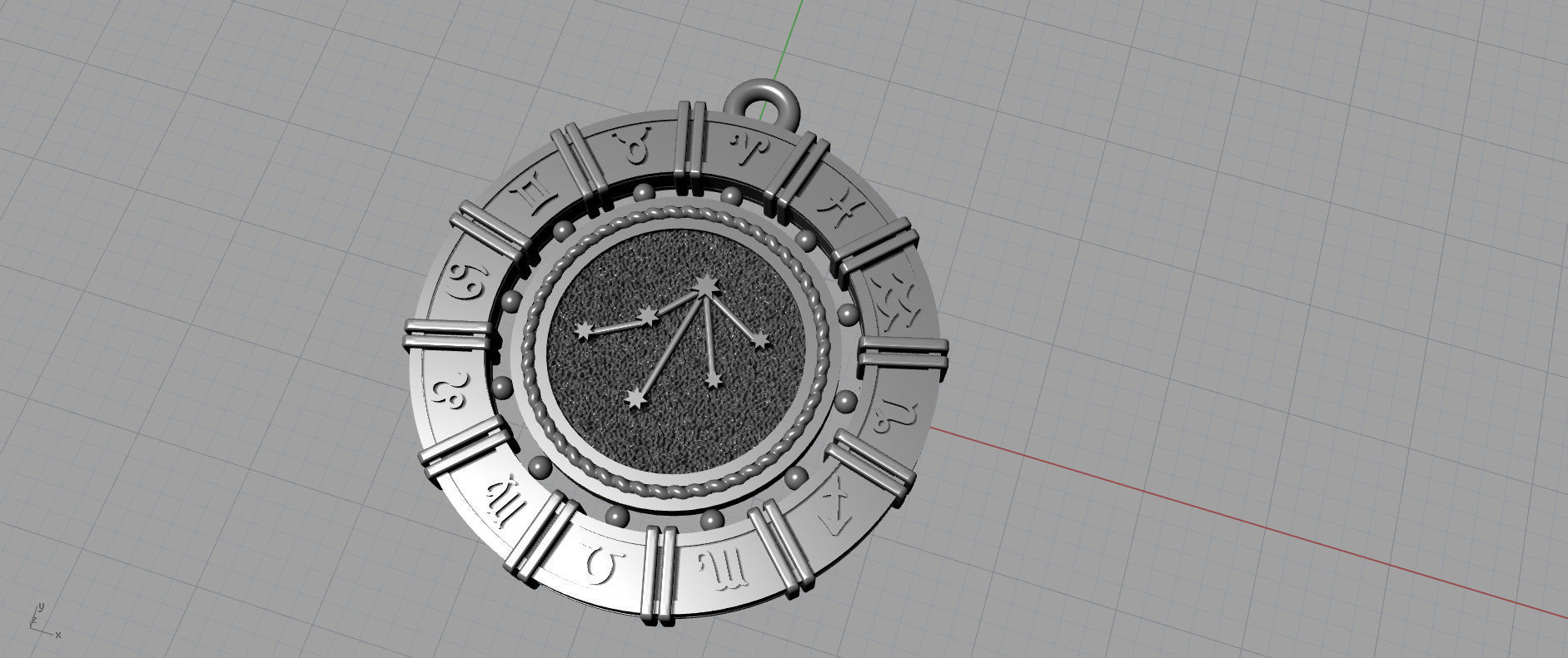 Zodiac symbol pendants collection _46