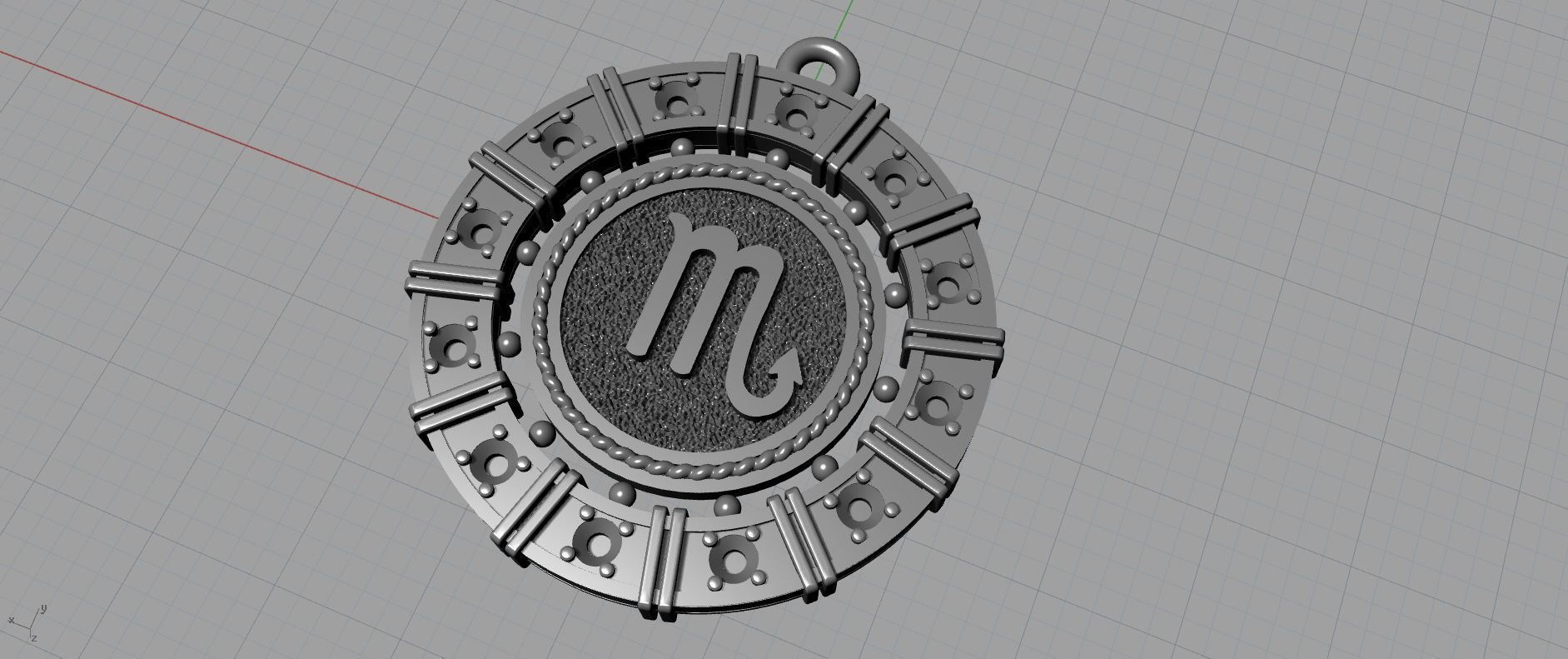 Zodiac symbol pendants collection _58