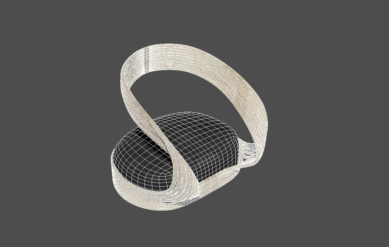 Joe Colombo rattan chair 3D model_3