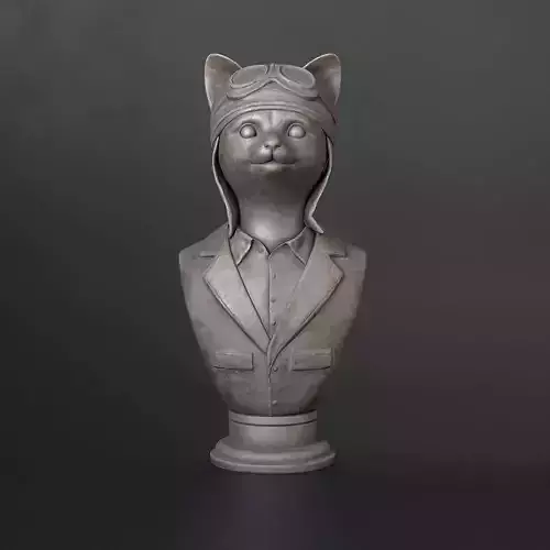 Cat Pilot Bust Satanas