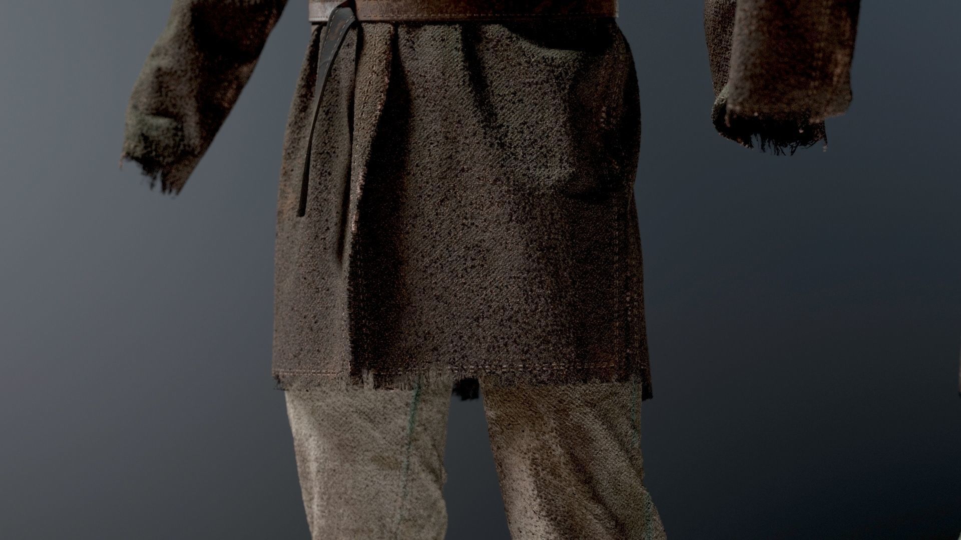 MEDIEVAL Farmer 3D model_9