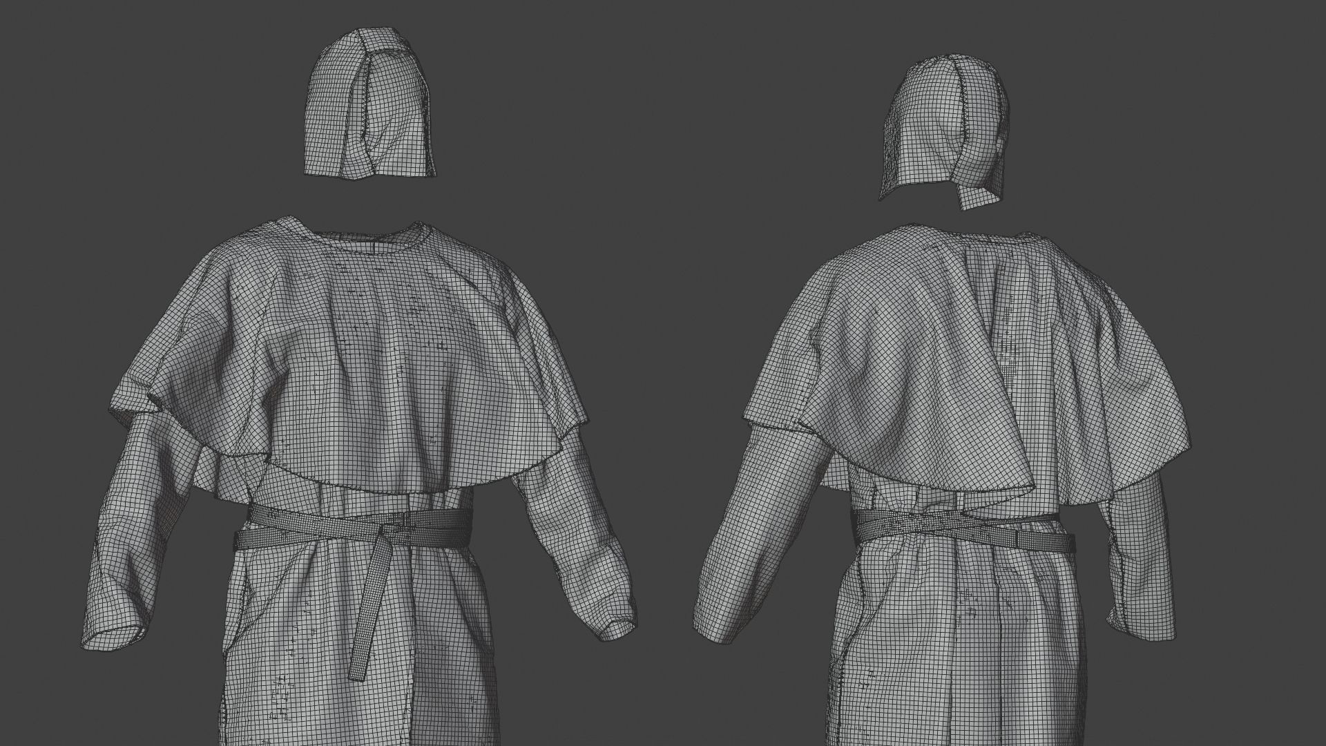 MEDIEVAL Farmer 3D model_37