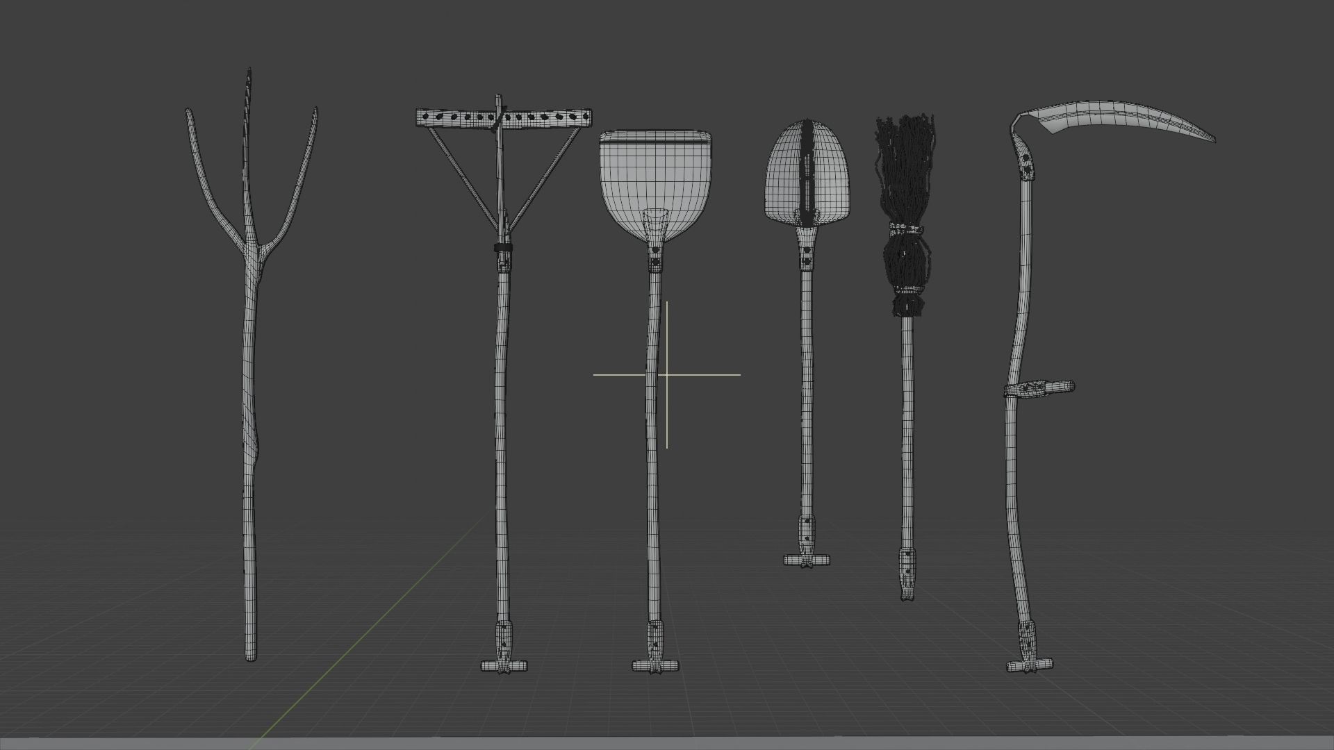 MEDIEVAL Farmer 3D model_35