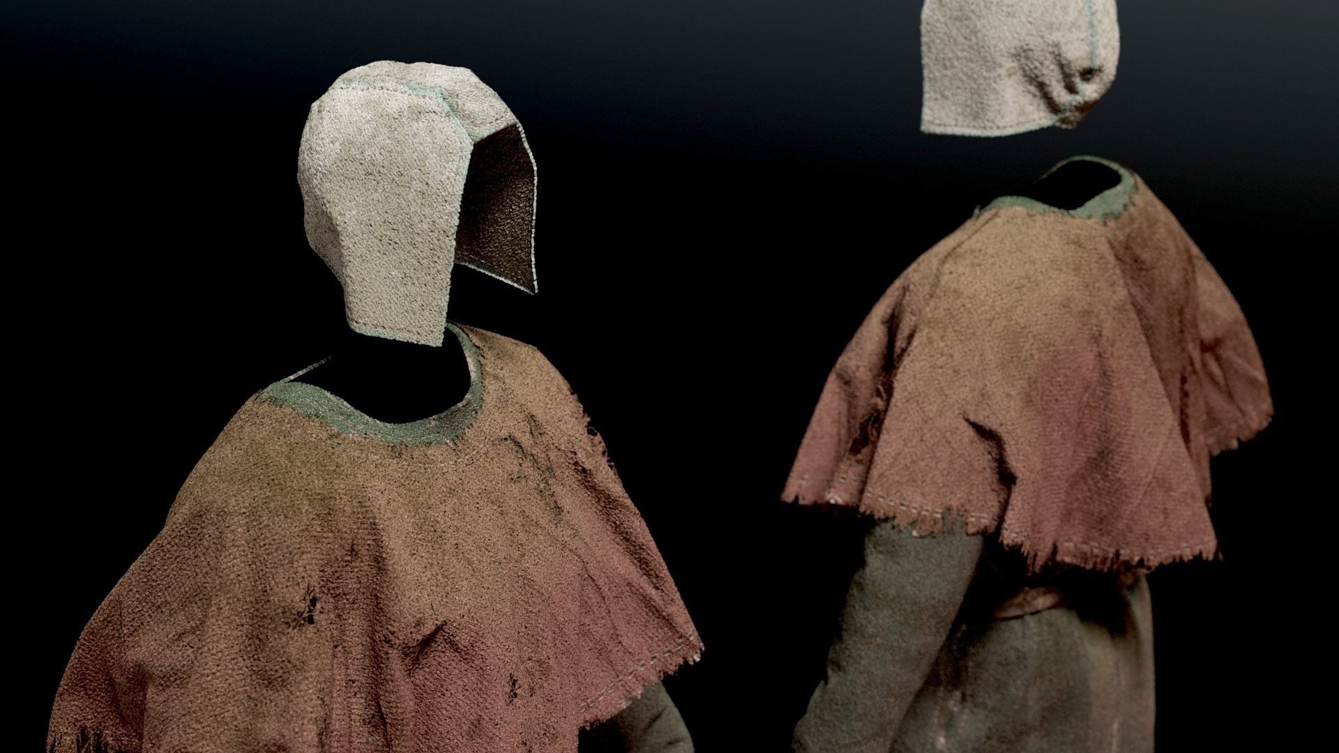 MEDIEVAL Farmer 3D model_4