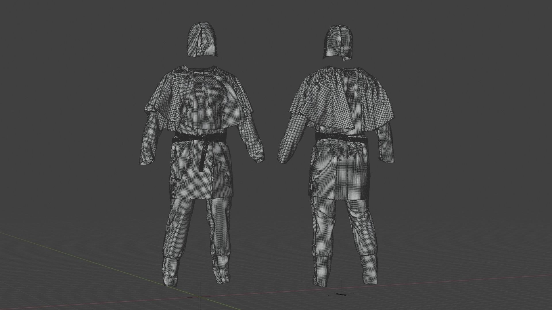 MEDIEVAL Farmer 3D model_36