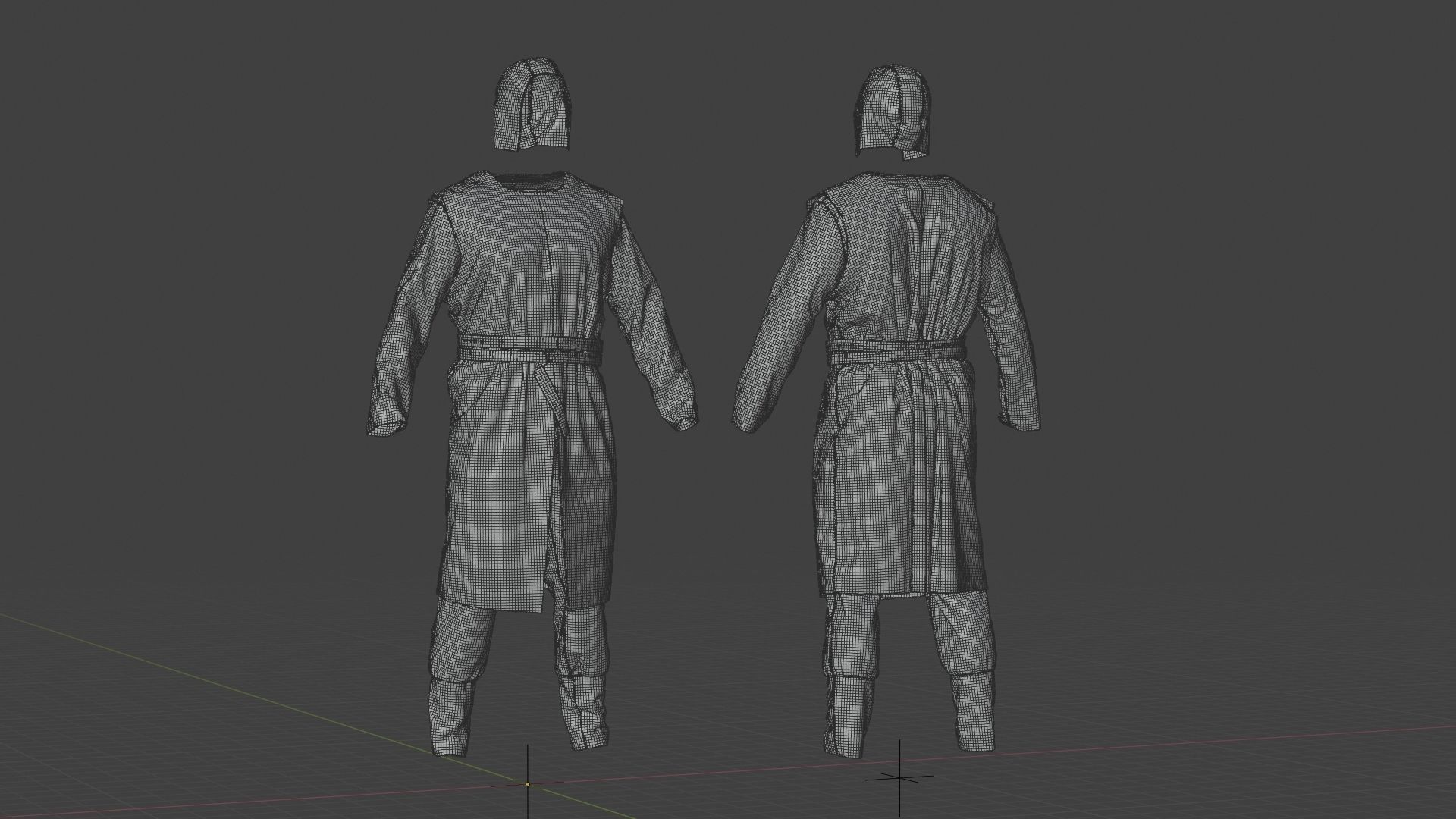 MEDIEVAL Farmer 3D model_48