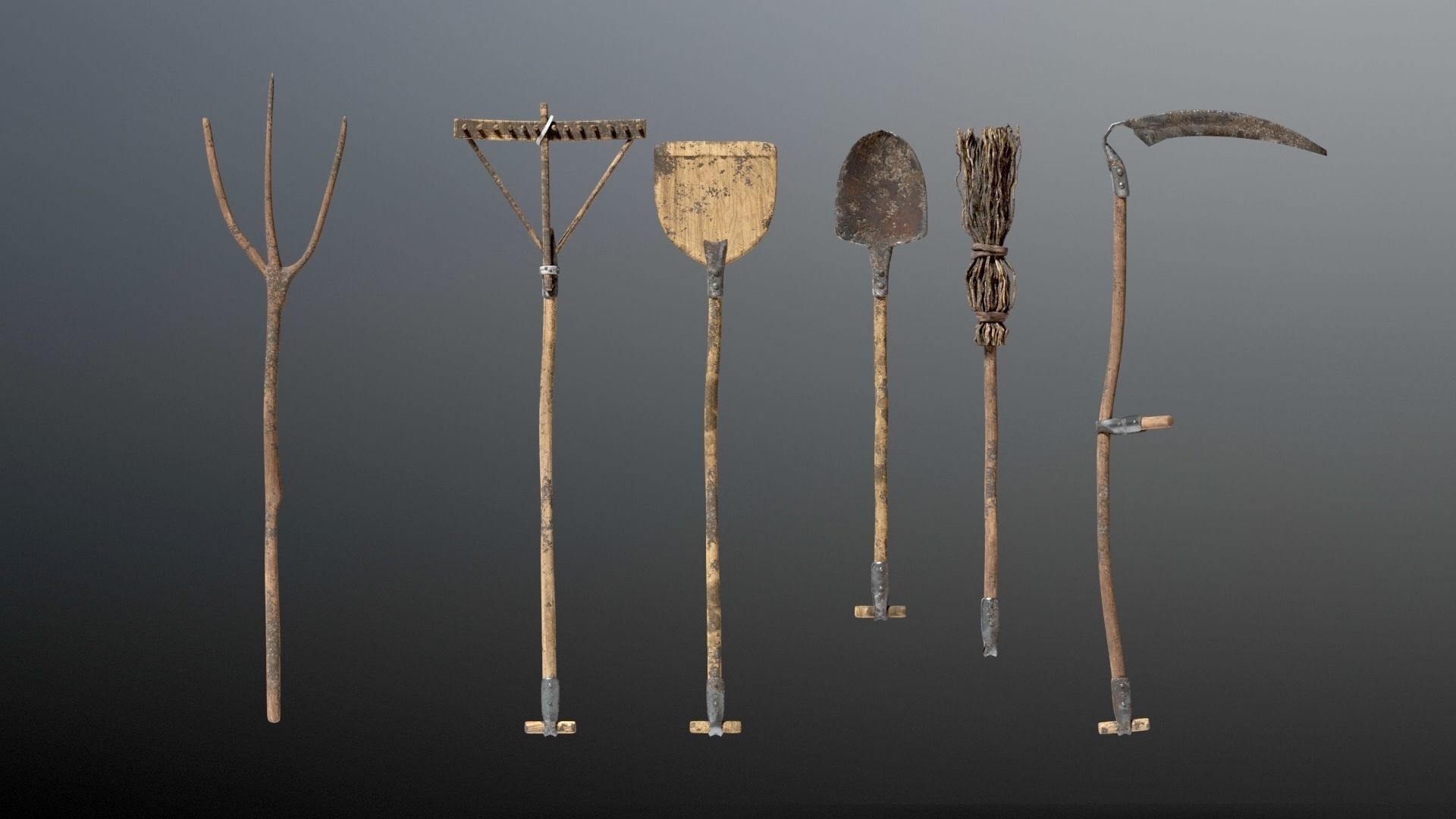 MEDIEVAL Farmer 3D model_1