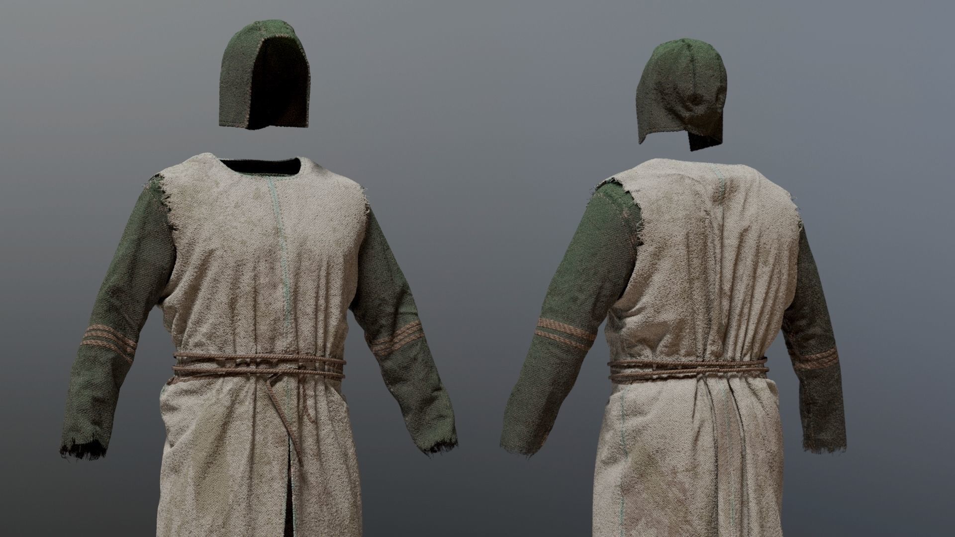 MEDIEVAL Farmer 3D model_25