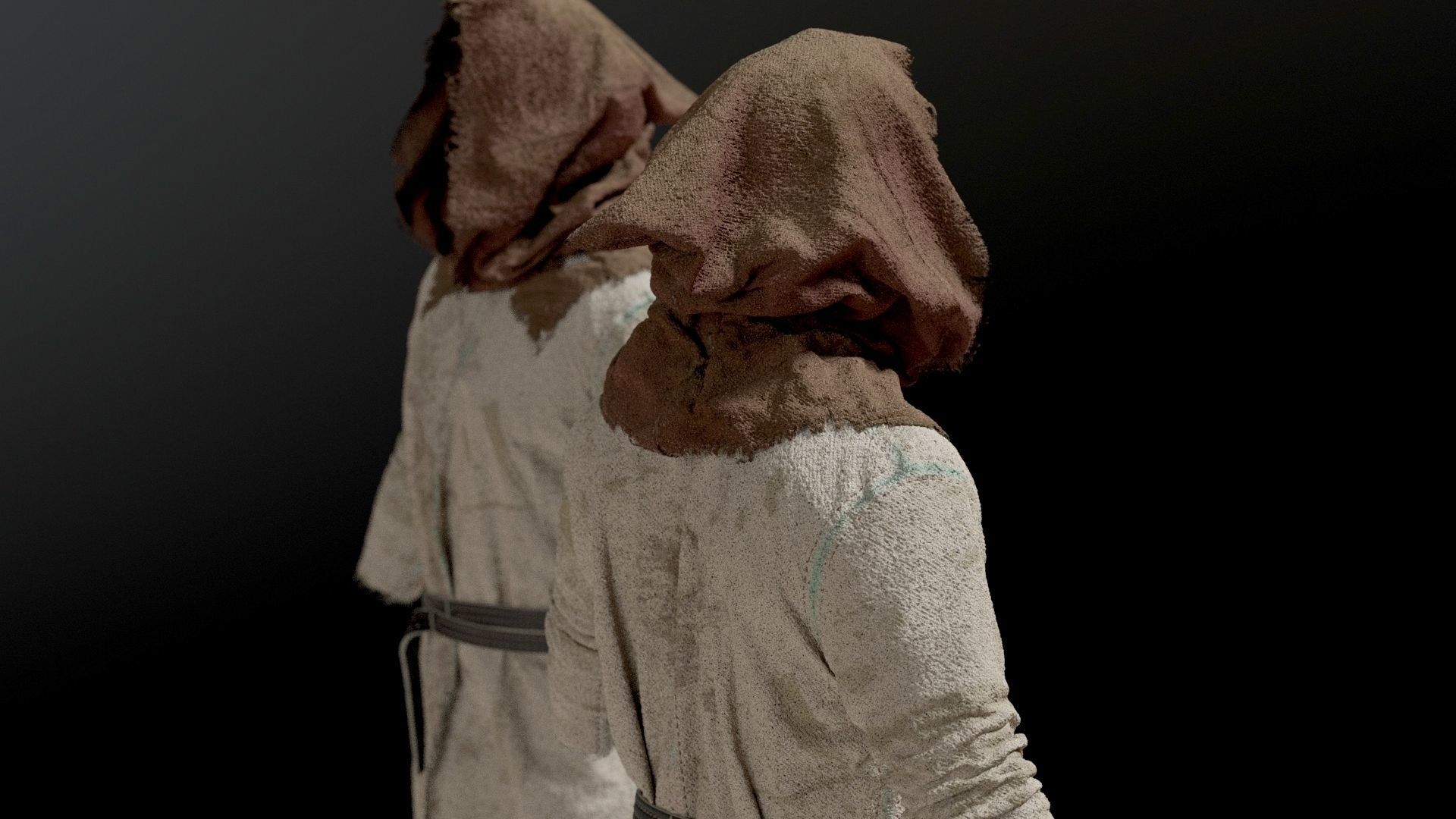 MEDIEVAL Farmer 3D model_16