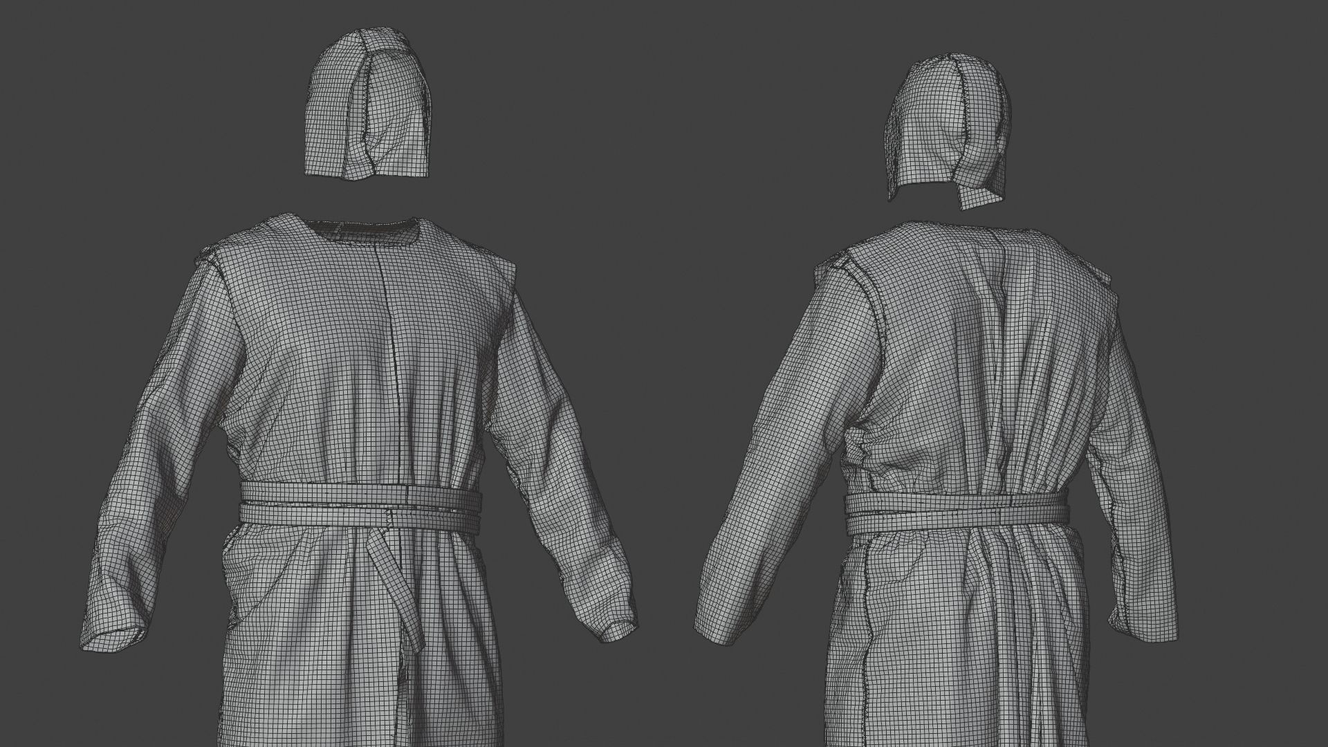 MEDIEVAL Farmer 3D model_49