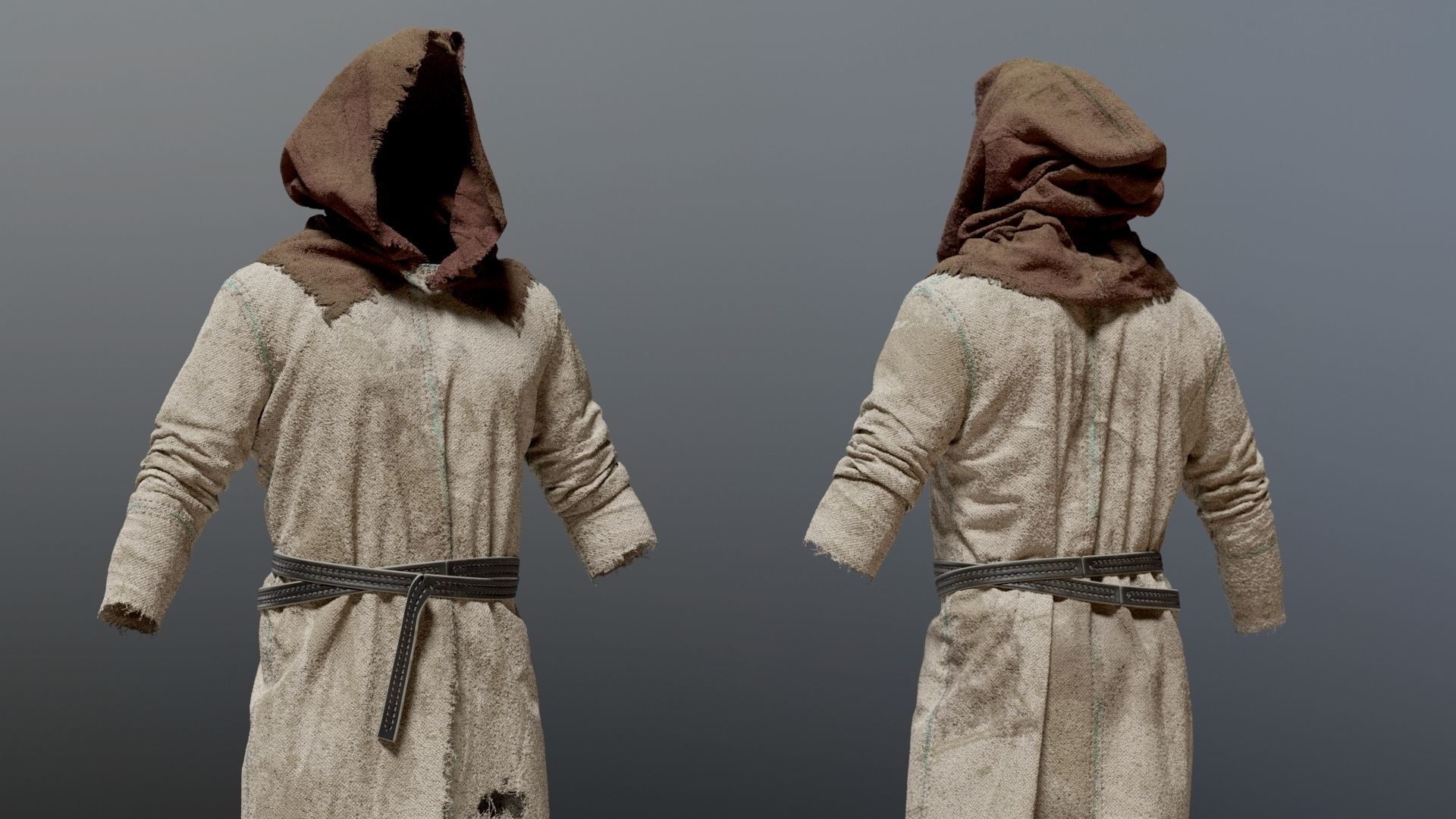 MEDIEVAL Farmer 3D model_14