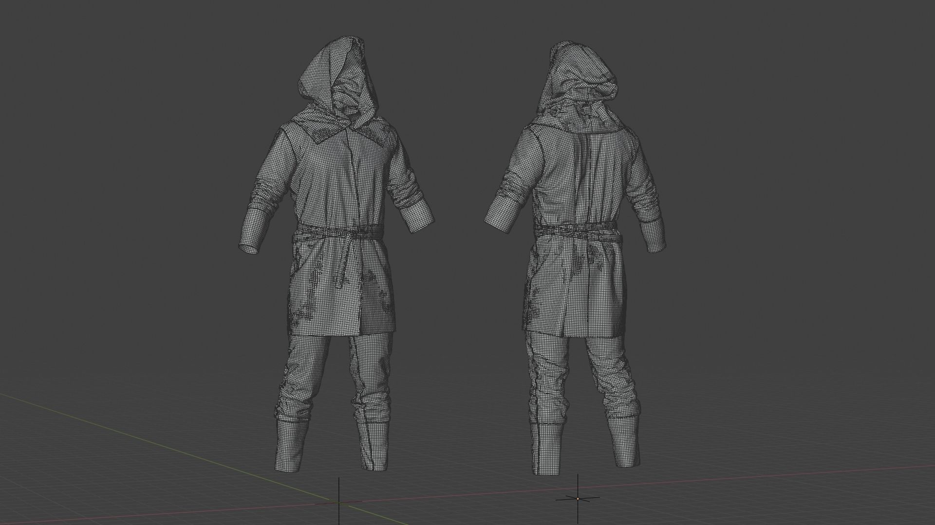 MEDIEVAL Farmer 3D model_42