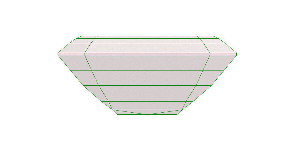 Diamond - Emerald 3D print model_5