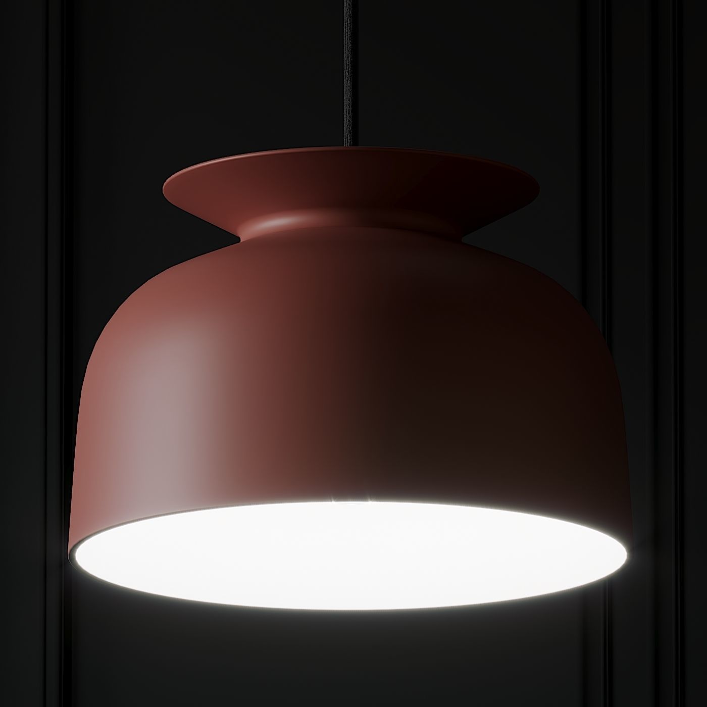 Ronde Pendant Light By Oliver Schick 3D model_3