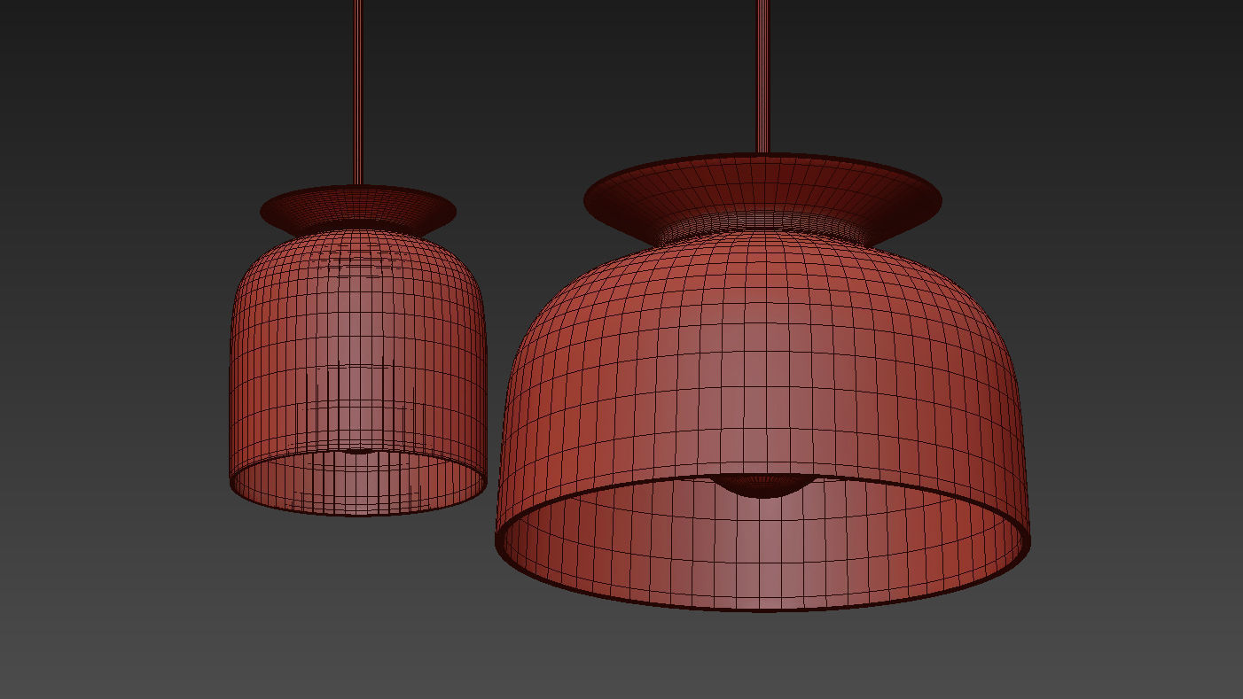 Ronde Pendant Light By Oliver Schick 3D model_9
