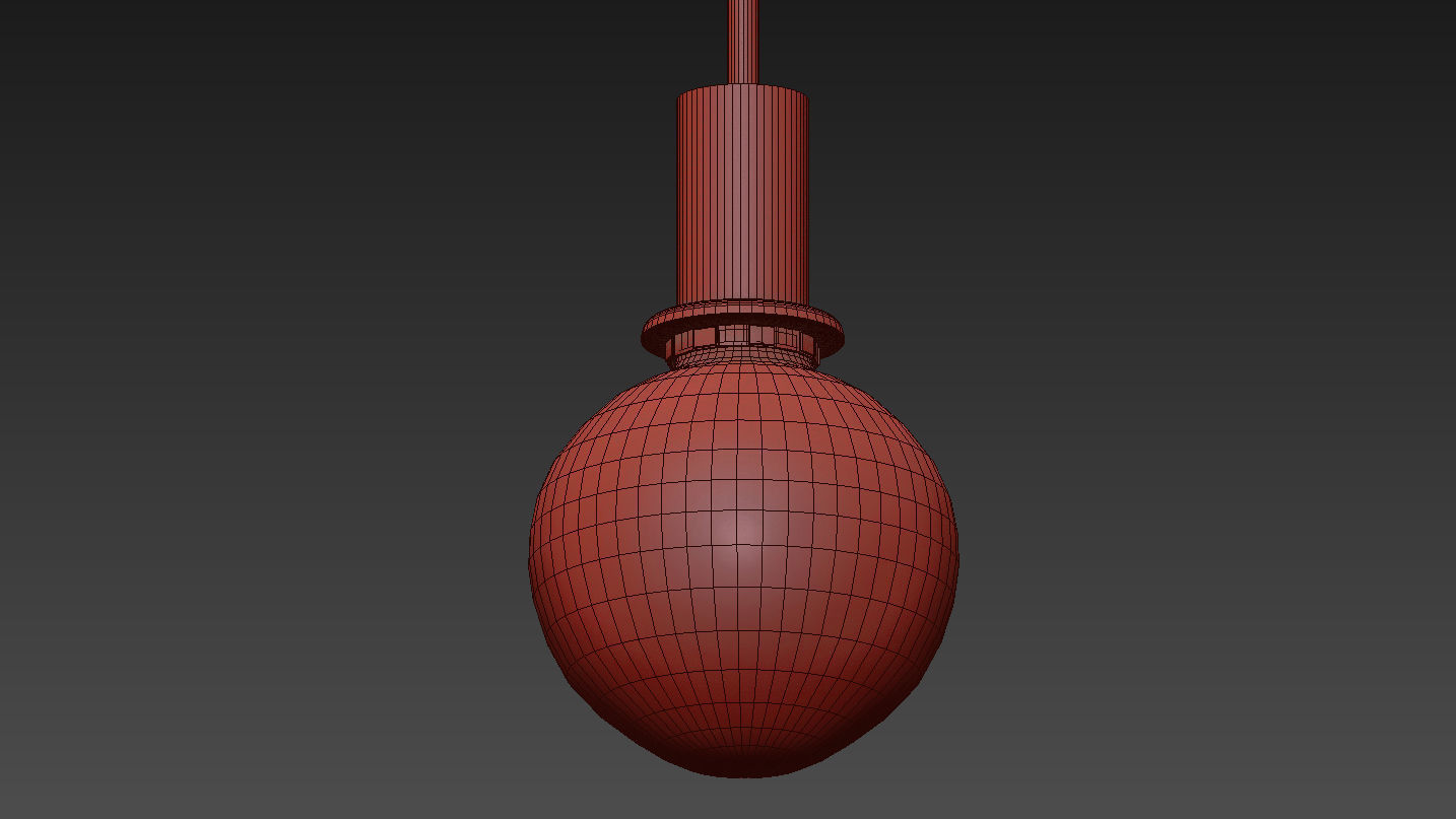 Ronde Pendant Light By Oliver Schick 3D model_6