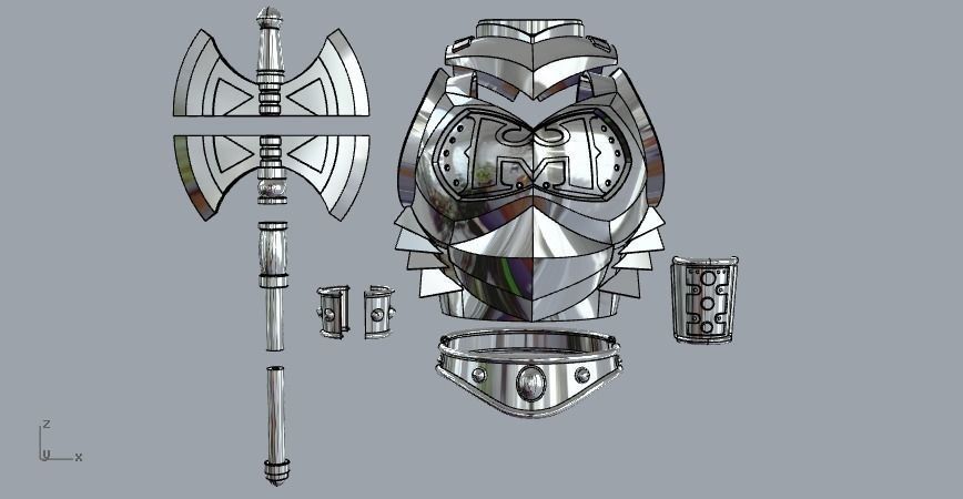 He-Man Battle armor real life scale 3D print model_3