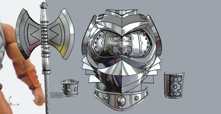 He-Man Battle armor real life scale 3D print model_9