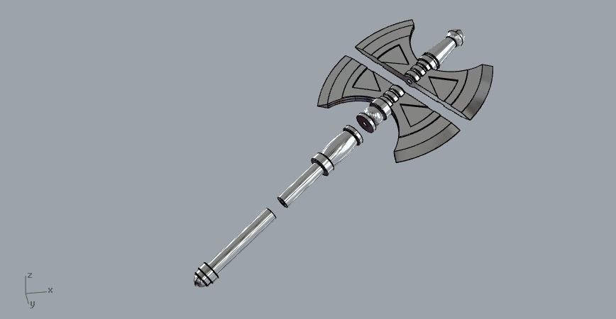 He-Man Battle armor real life scale 3D print model_16