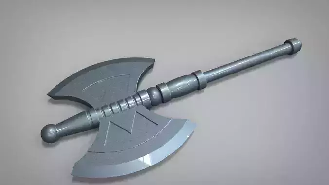 He-Man Battle Axe masters of the universe 3D print model