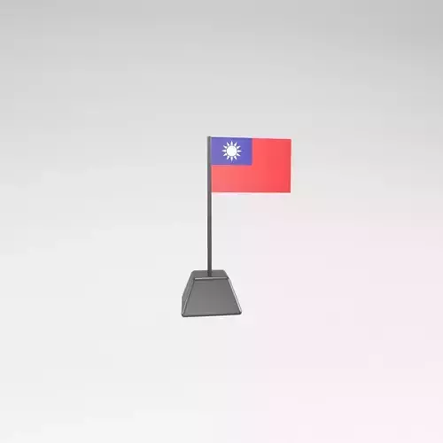 Cartoon Taiwan Flag v1 001
