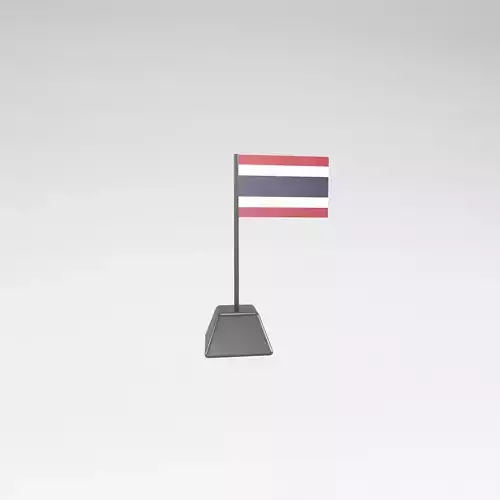 Cartoon Thailand Flag v1 001