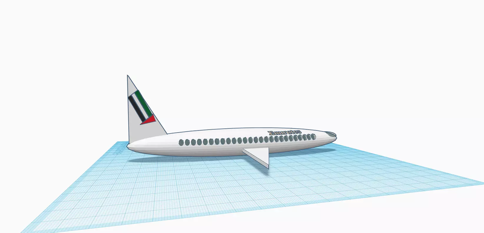 Aircraft airplane 3D model_0