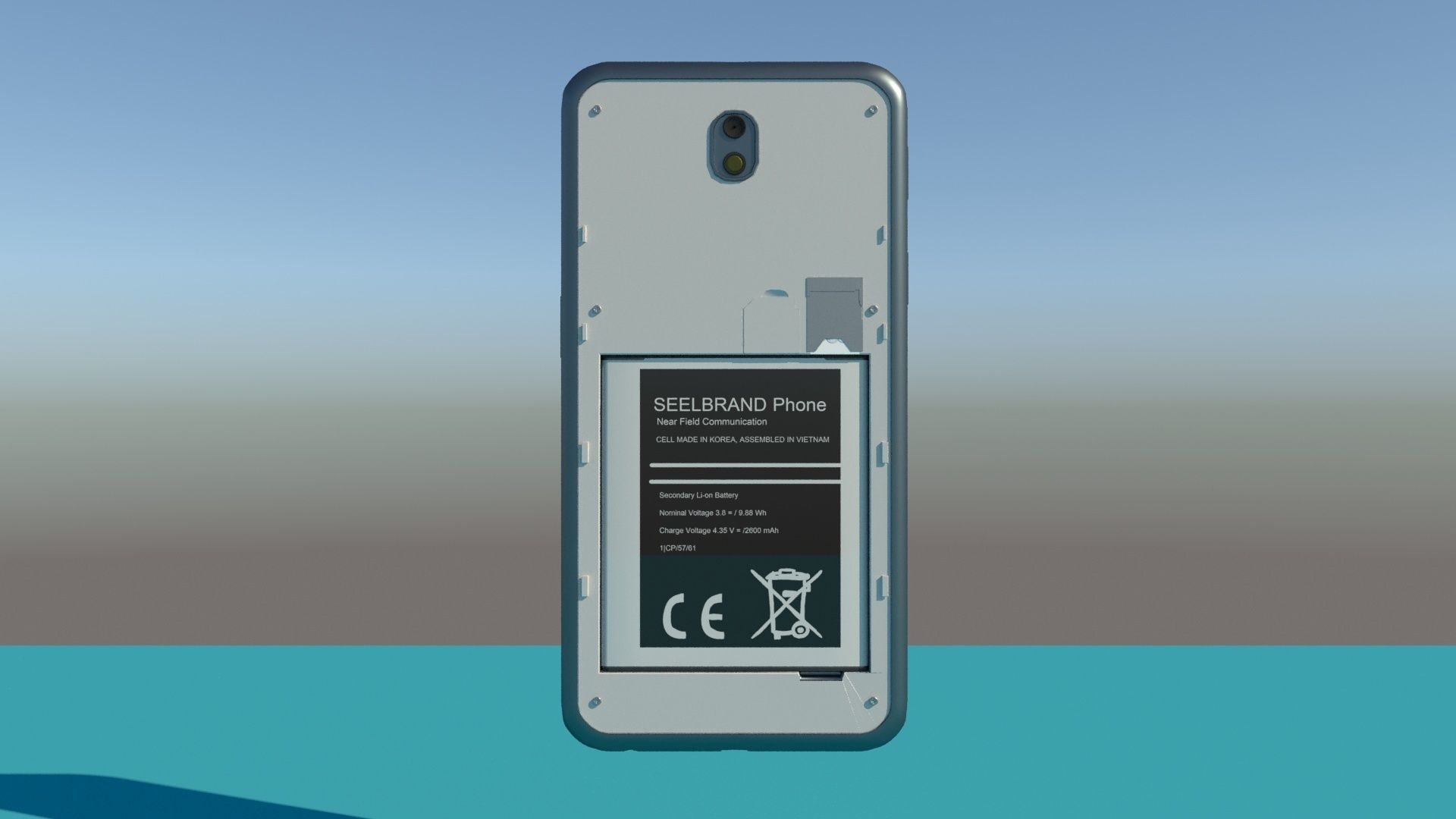 3D Phone Model Free 3D model_5