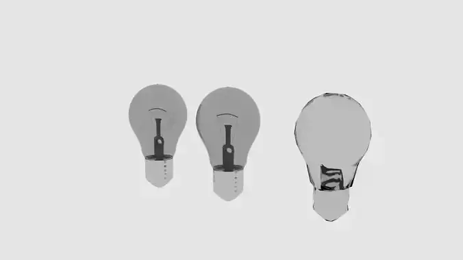 lamp made in blender Low-poly 3D model