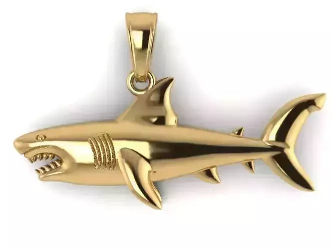 Shark pendant