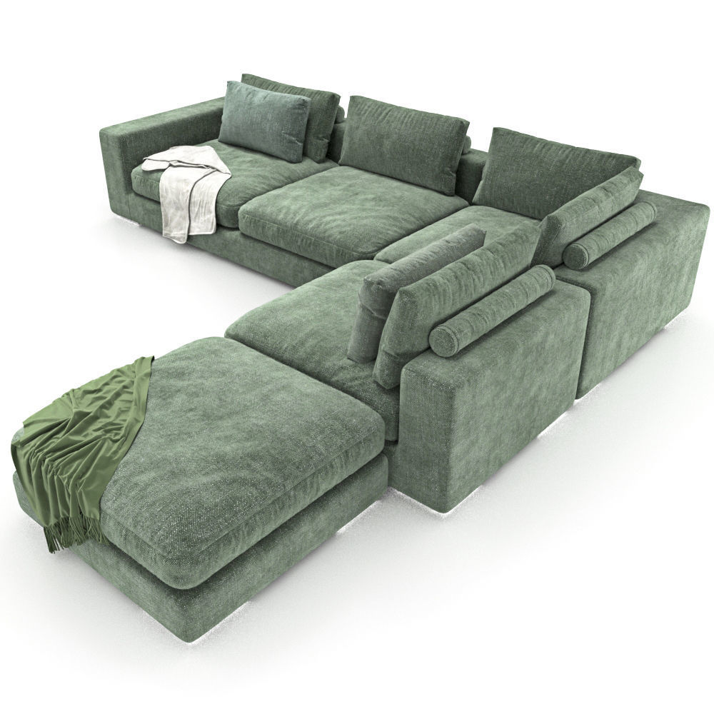 131-Sofa Element Sofa Club 3 3D model_2