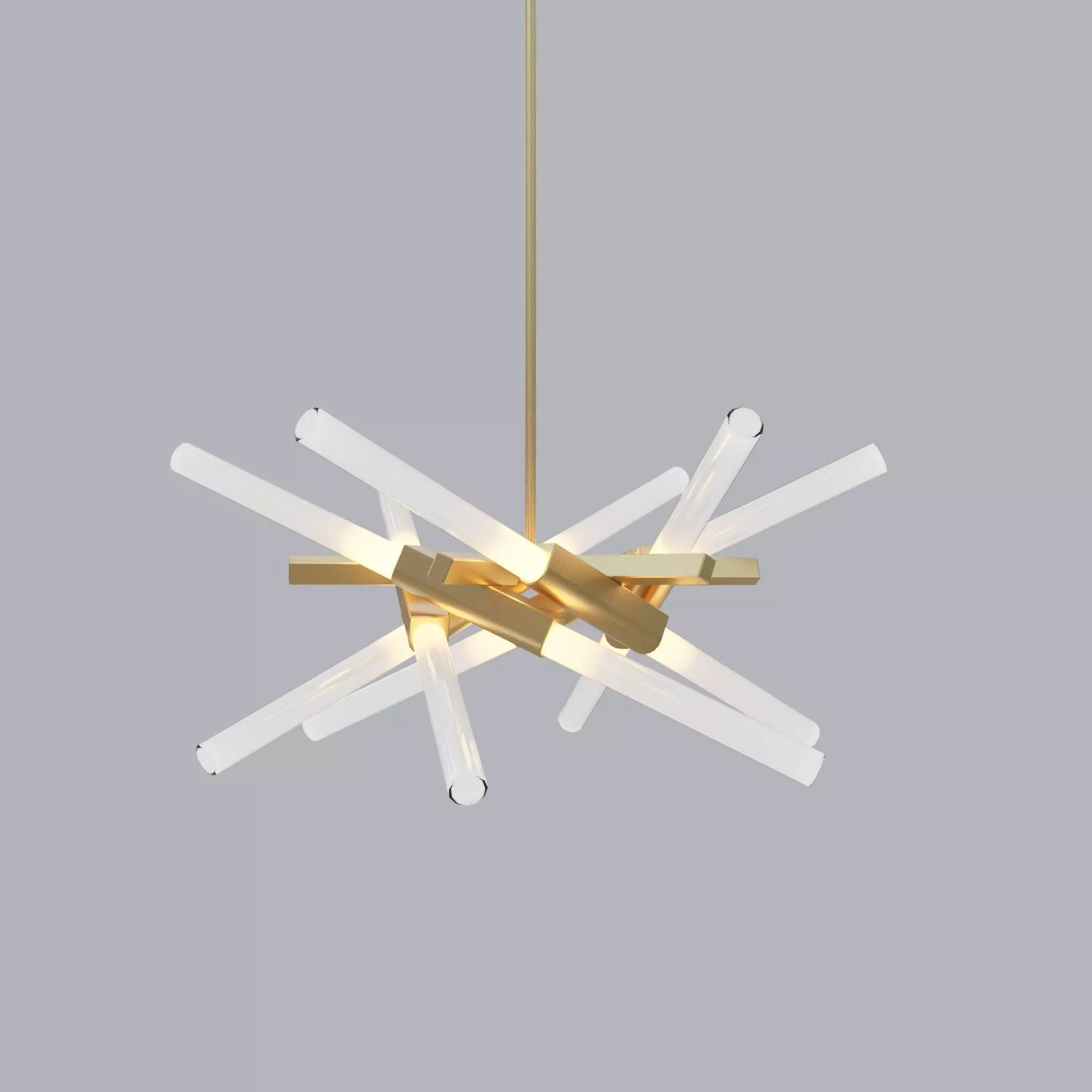 Astral Agnes 01 - 12 Lights by Lindsey Adelman Ceiling Light Free low-poly 3D model_0