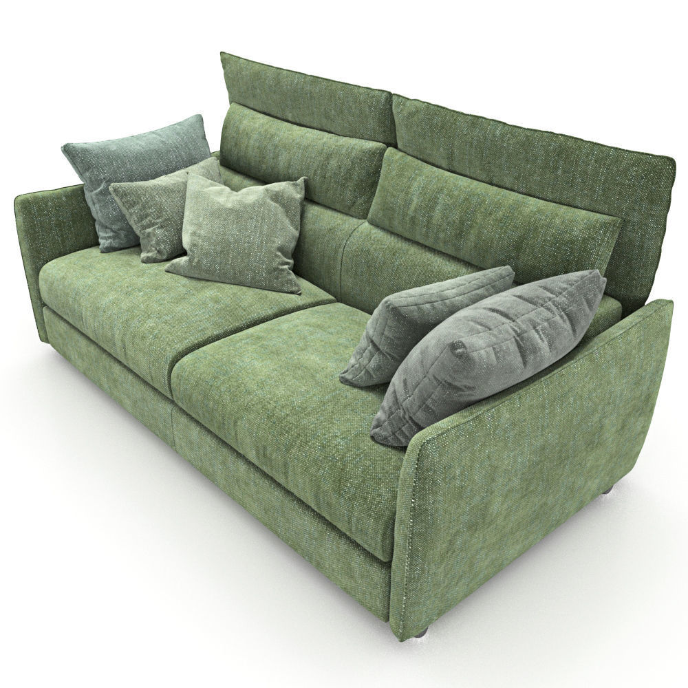 139-Sofa natuzzi Arioso2898 3 3D model_2