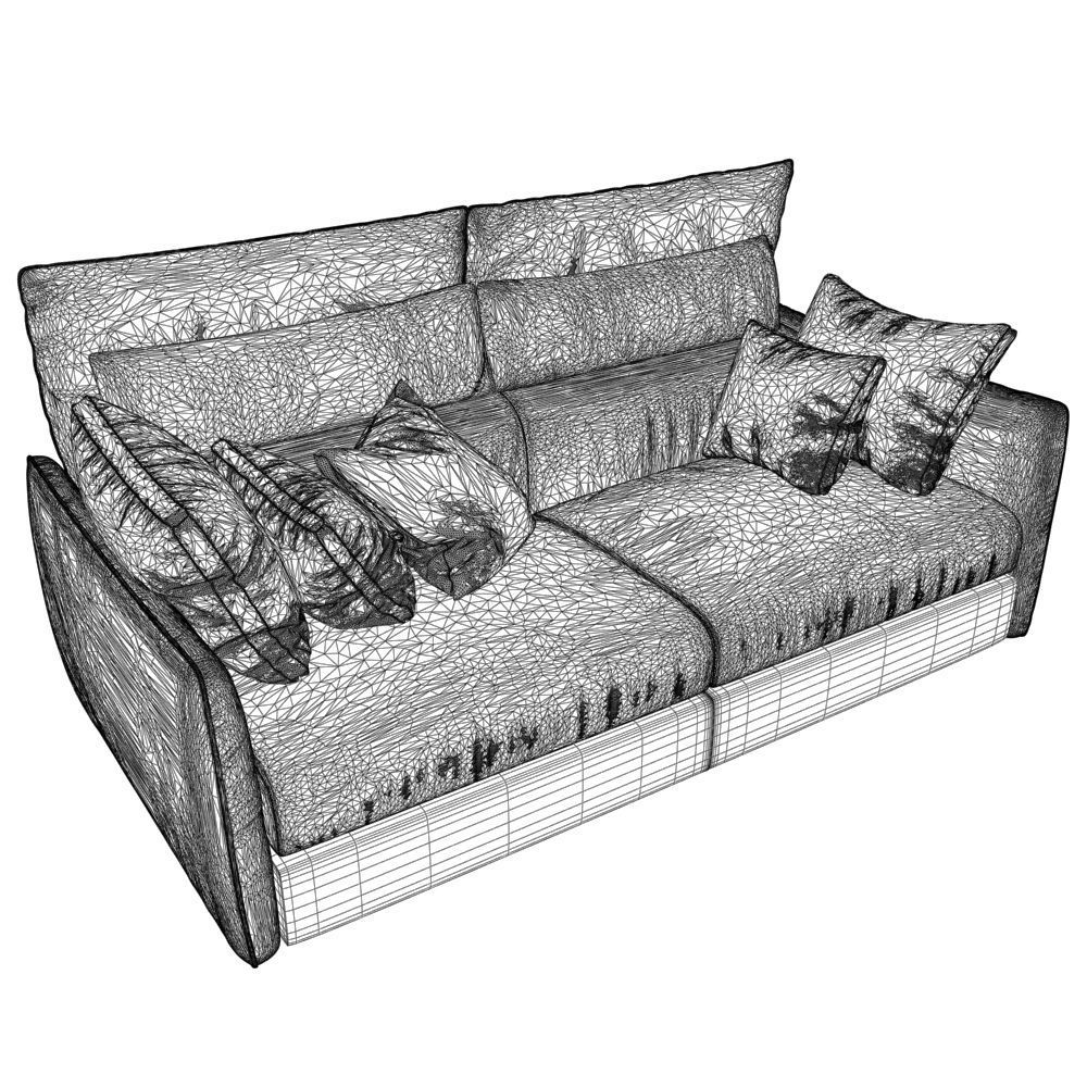 139-Sofa natuzzi Arioso2898 3 3D model_3