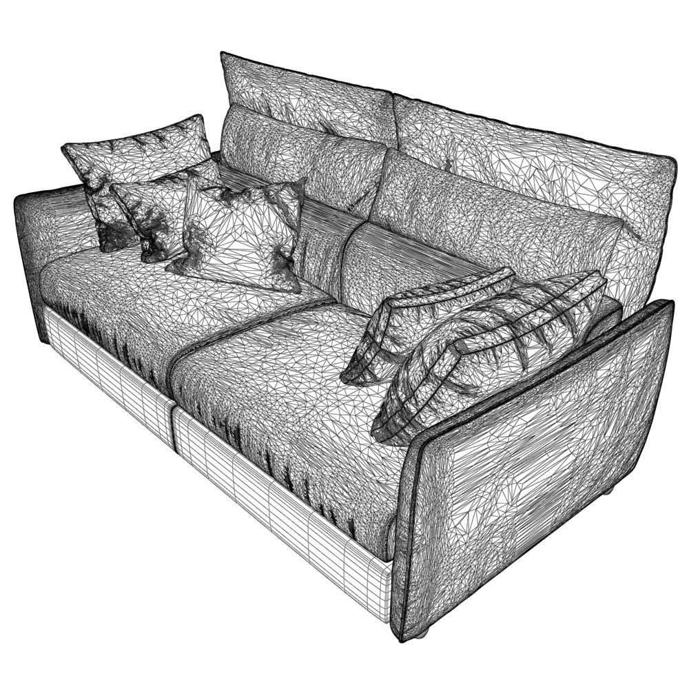 139-Sofa natuzzi Arioso2898 3 3D model_5