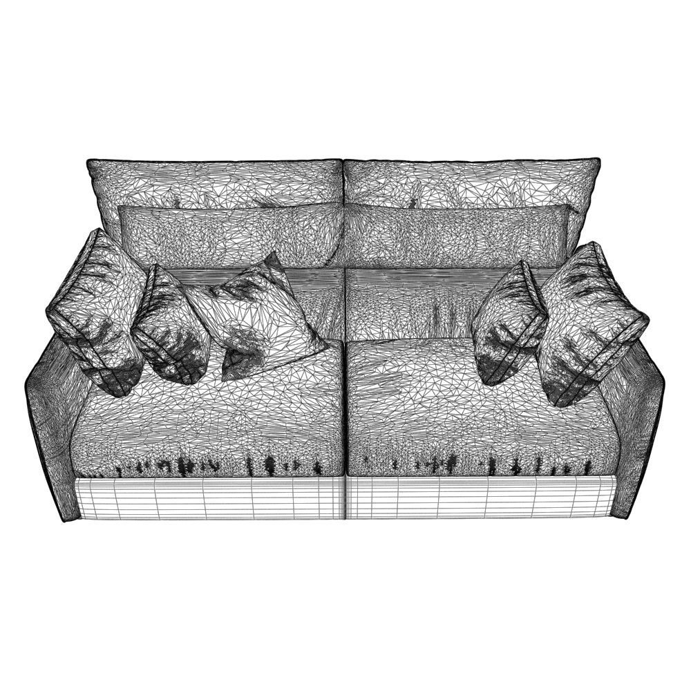 139-Sofa natuzzi Arioso2898 3 3D model_4