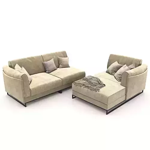 141-Sofa natuzzi armonia2788 var 1