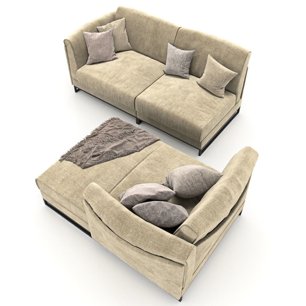 141-Sofa natuzzi armonia2788 var 1 3D model_2