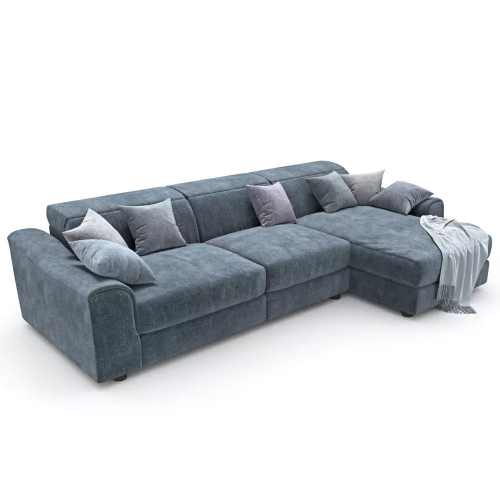 142-Sofa natuzzi Attesa2827 2 3D model_0