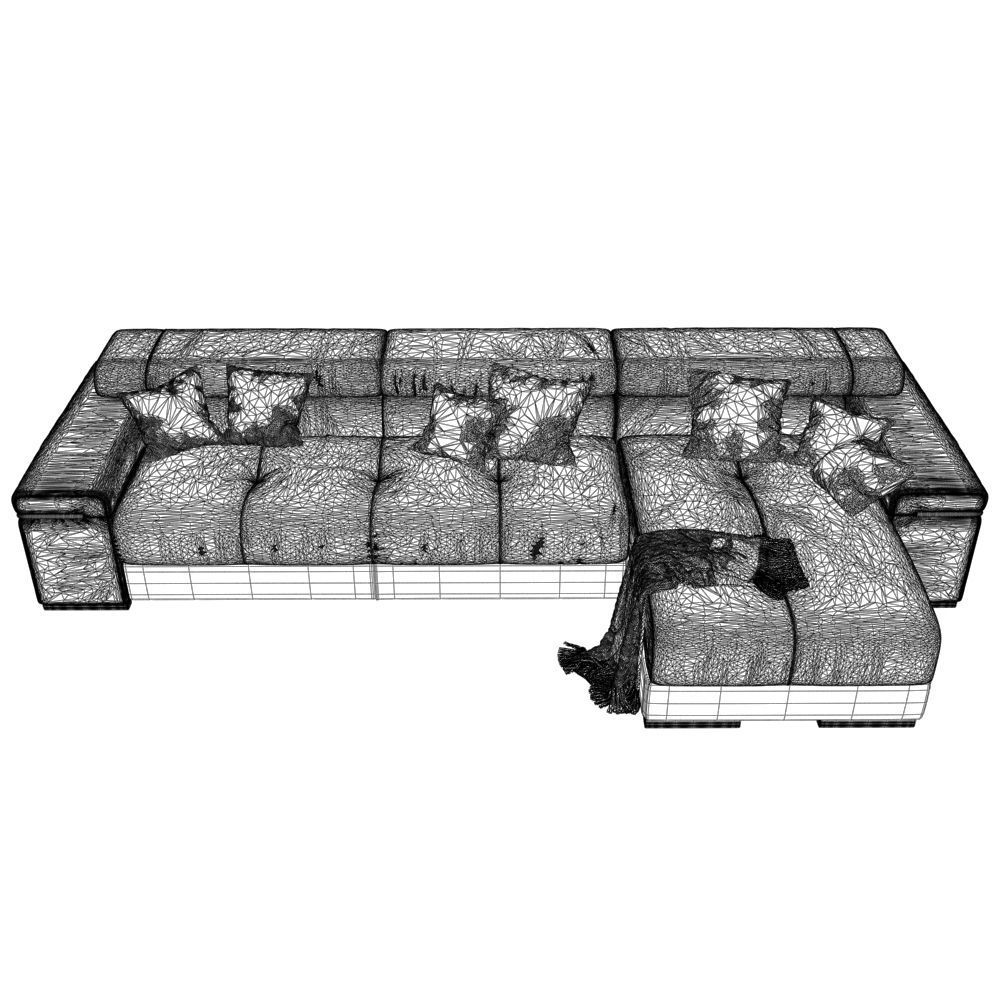 143-Sofa natuzzi Avana 3 3D model_4