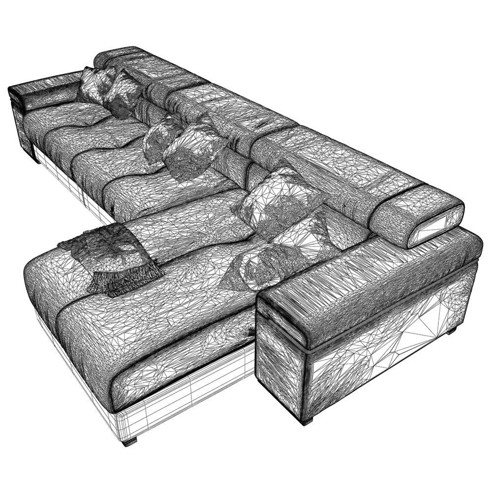 143-Sofa natuzzi Avana 3 3D model_5