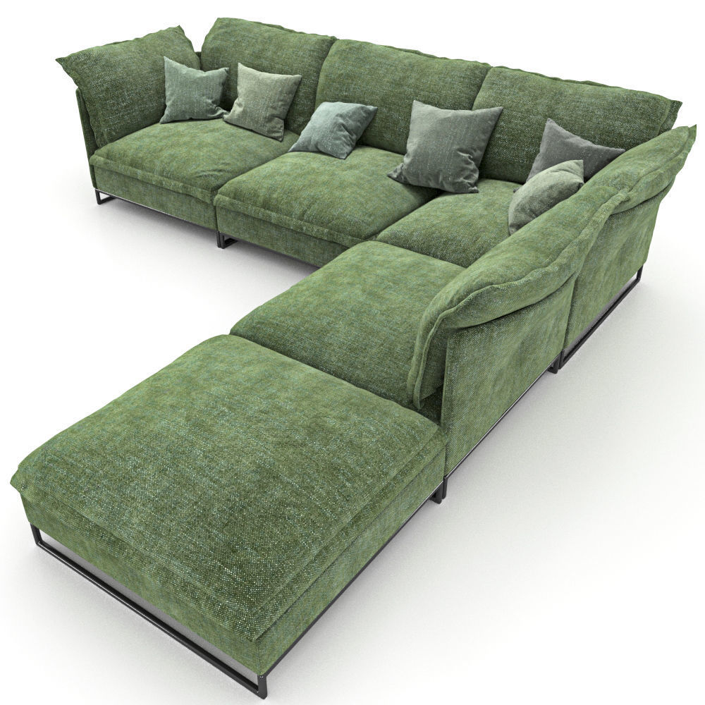 147-Sofa natuzzi cambre 2638 VAR 3 3D model_2