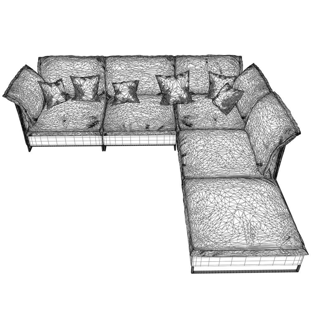 147-Sofa natuzzi cambre 2638 VAR 3 3D model_4