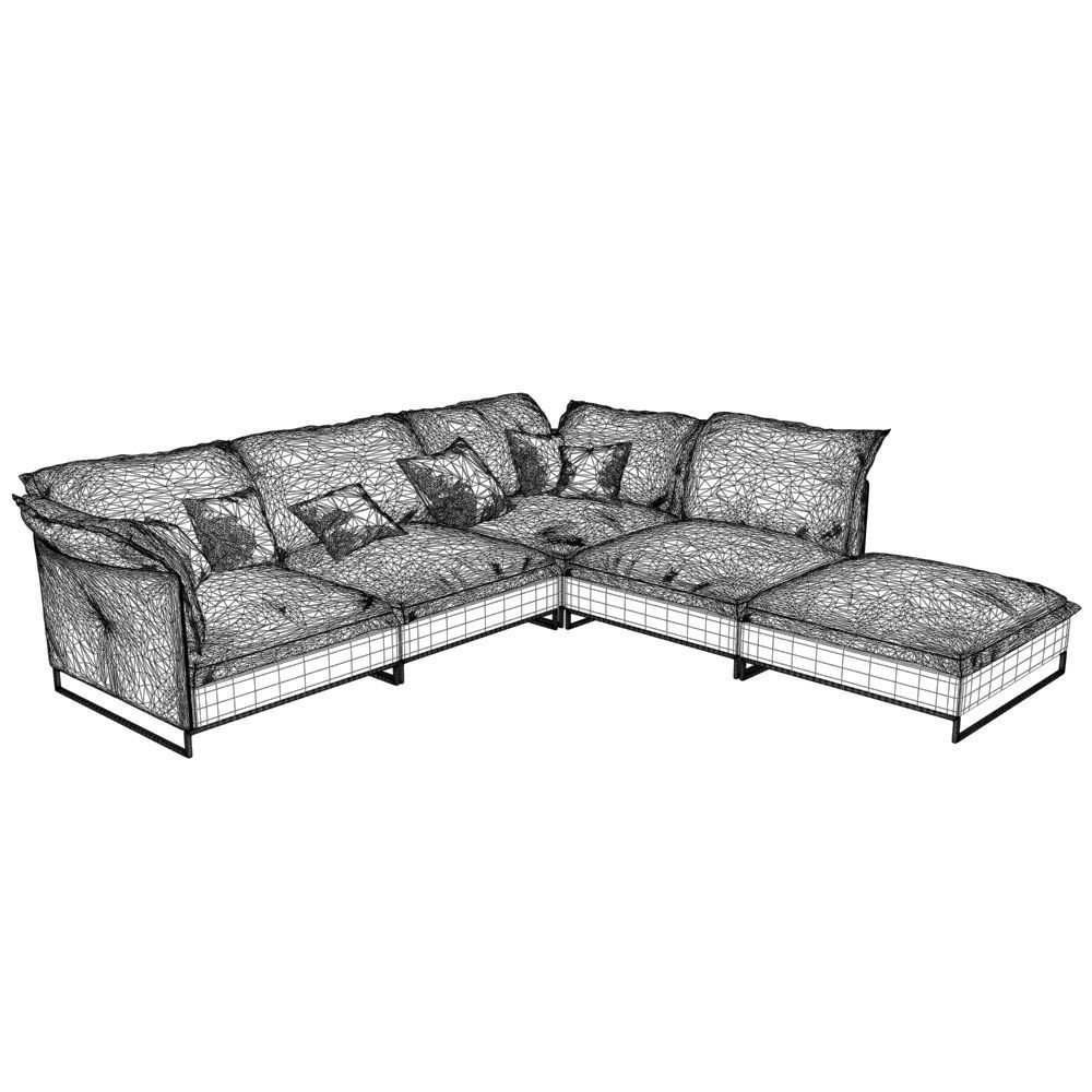147-Sofa natuzzi cambre 2638 VAR 3 3D model_3