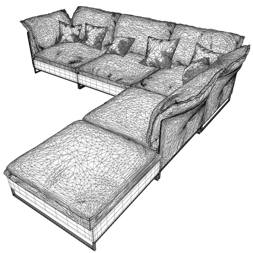 147-Sofa natuzzi cambre 2638 VAR 3 3D model_5