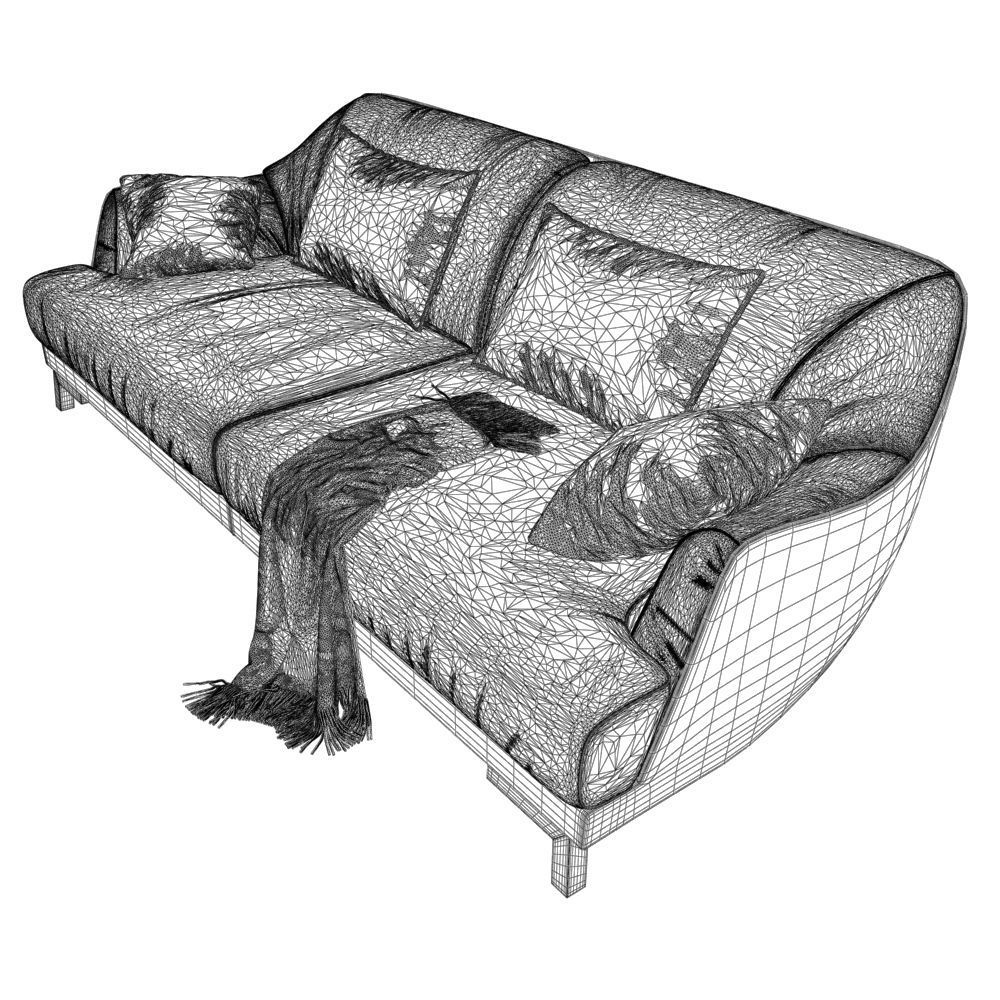 149-Sofa natuzzi DonGiovanni 2906 1 3D model_5