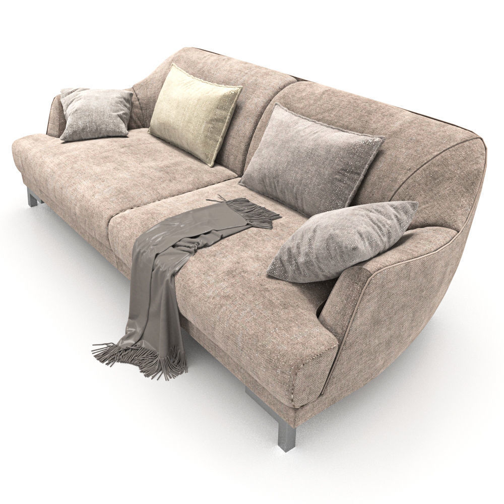 149-Sofa natuzzi DonGiovanni 2906 1 3D model_2