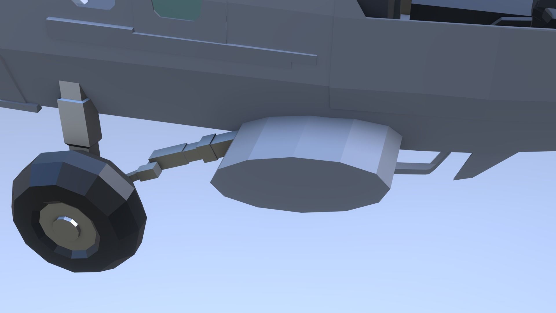 SH-60 seahawk low poly Low-poly 3D model_17