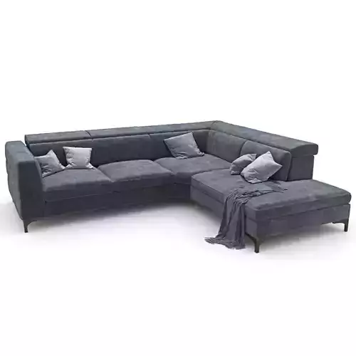 152-Sofa natuzzi Elios 2979 4 3D model