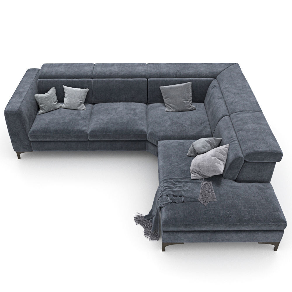 152-Sofa natuzzi Elios 2979 4 3D model_1